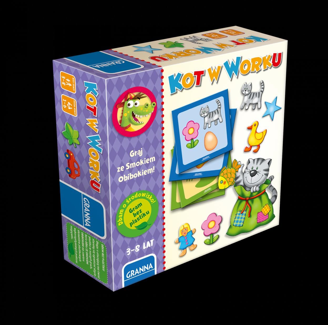 Granna Kot w worku Gram ze Smokiem Obibokiem (00358)