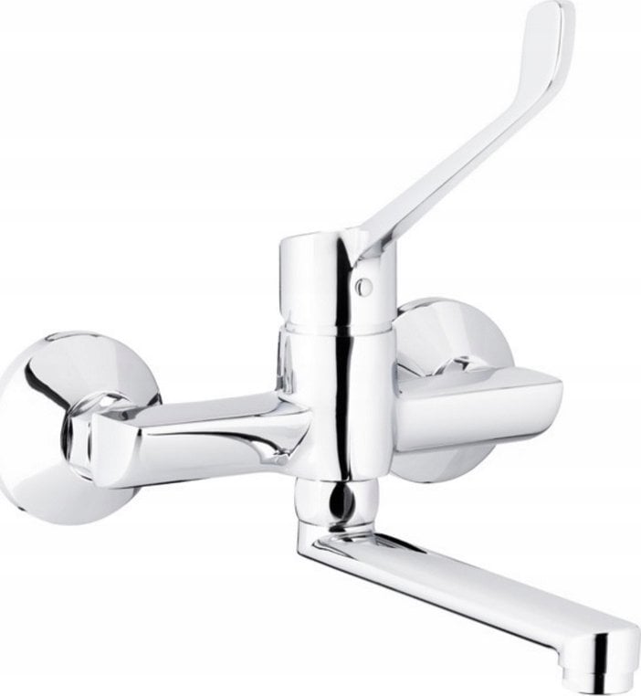 Bateria umywalkowa KFA BATERIA MEDICO NEW, SPECJALNA, UMYWALKOWA, ŚCIENNA Z UCHWYTEM MEDYCZNYM, CHROM