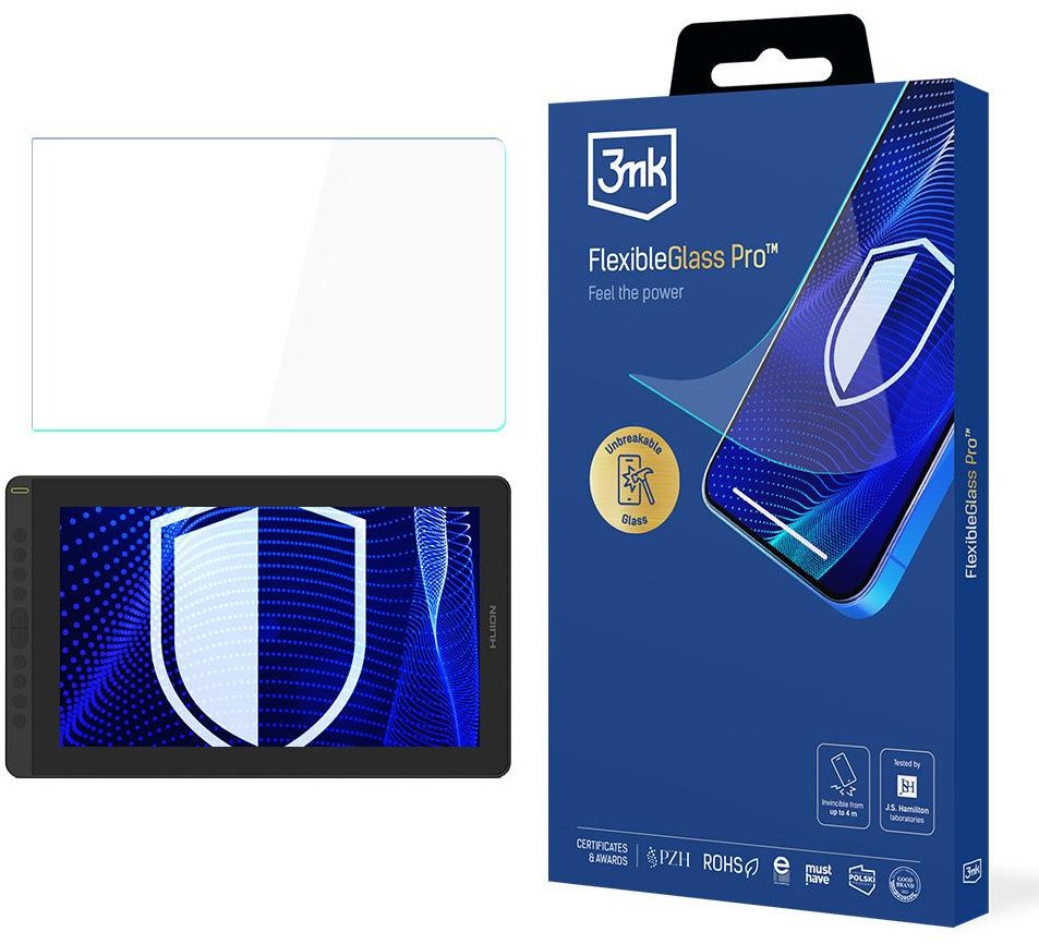 HUION KAMVAS 16 - UP TO 19 3MK FLEXIBLEGLASS PRO