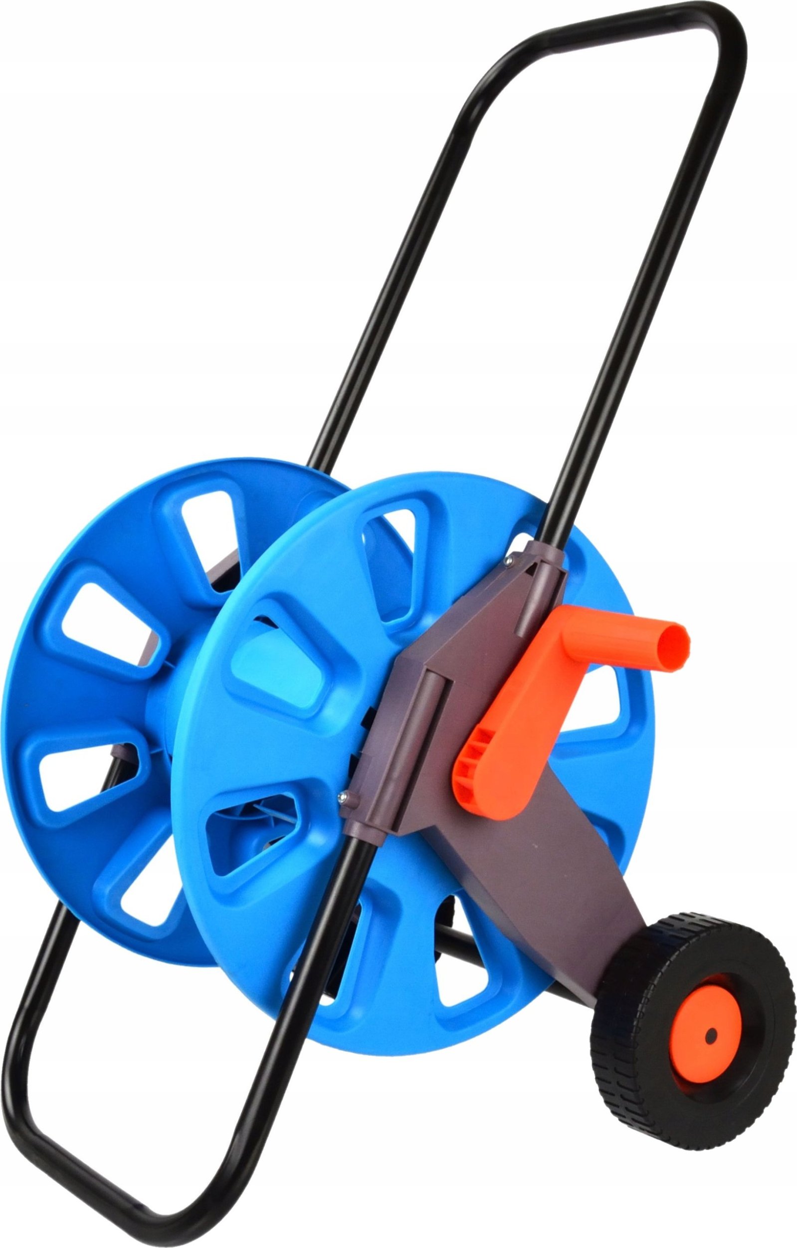 Geko Wózek do 60m węża ogrodowego/niebieski/(4)