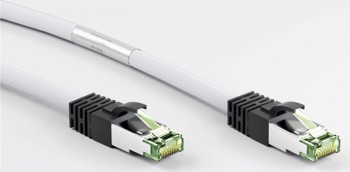 Goobay S / FTP (PiMF), biały, 0,25 m - bezhalogenowy LSZH, miedziany AWG 24 (55122)