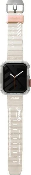 Skinarma pasek Shokku Apple Watch 45/44/42mm beżowy/beige
