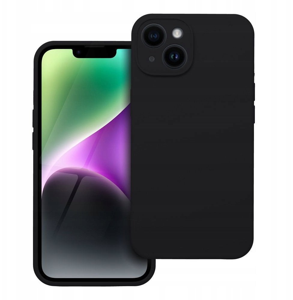 Futerał SILICONE 2mm do IPHONE 14 czarny