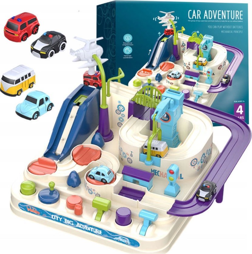 Coil Coil tor samochodowy garaŻ + pojazdy