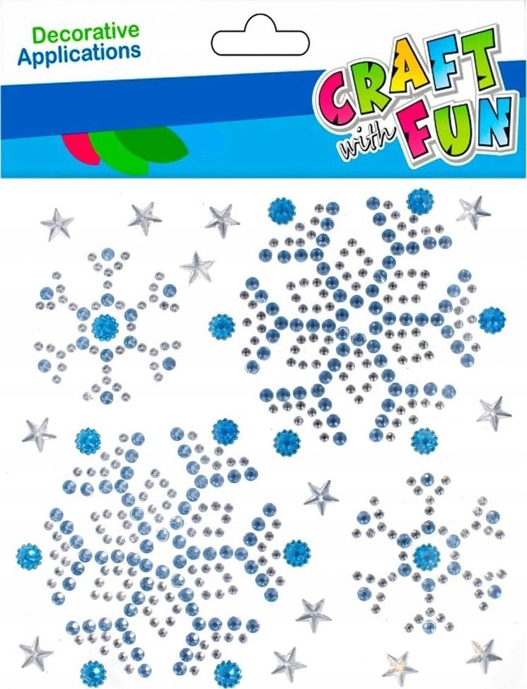 Craft with Fun OZDOBA BN KRYSZTALKI SNIEZKI SPRZYL CF 12/288