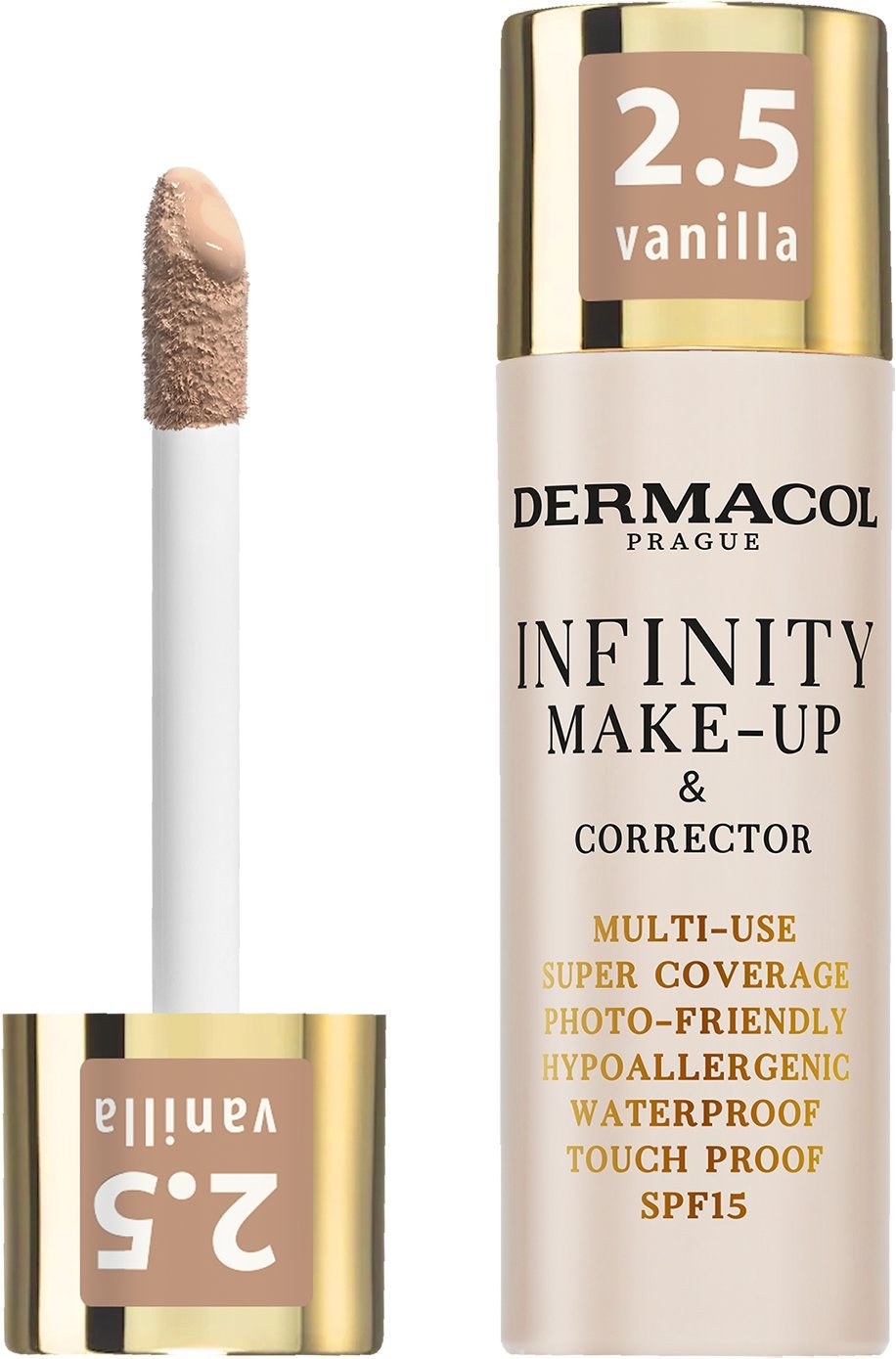 Dermacol Infinity Make-Up & Corrector 2.5 Vanilla 20 g