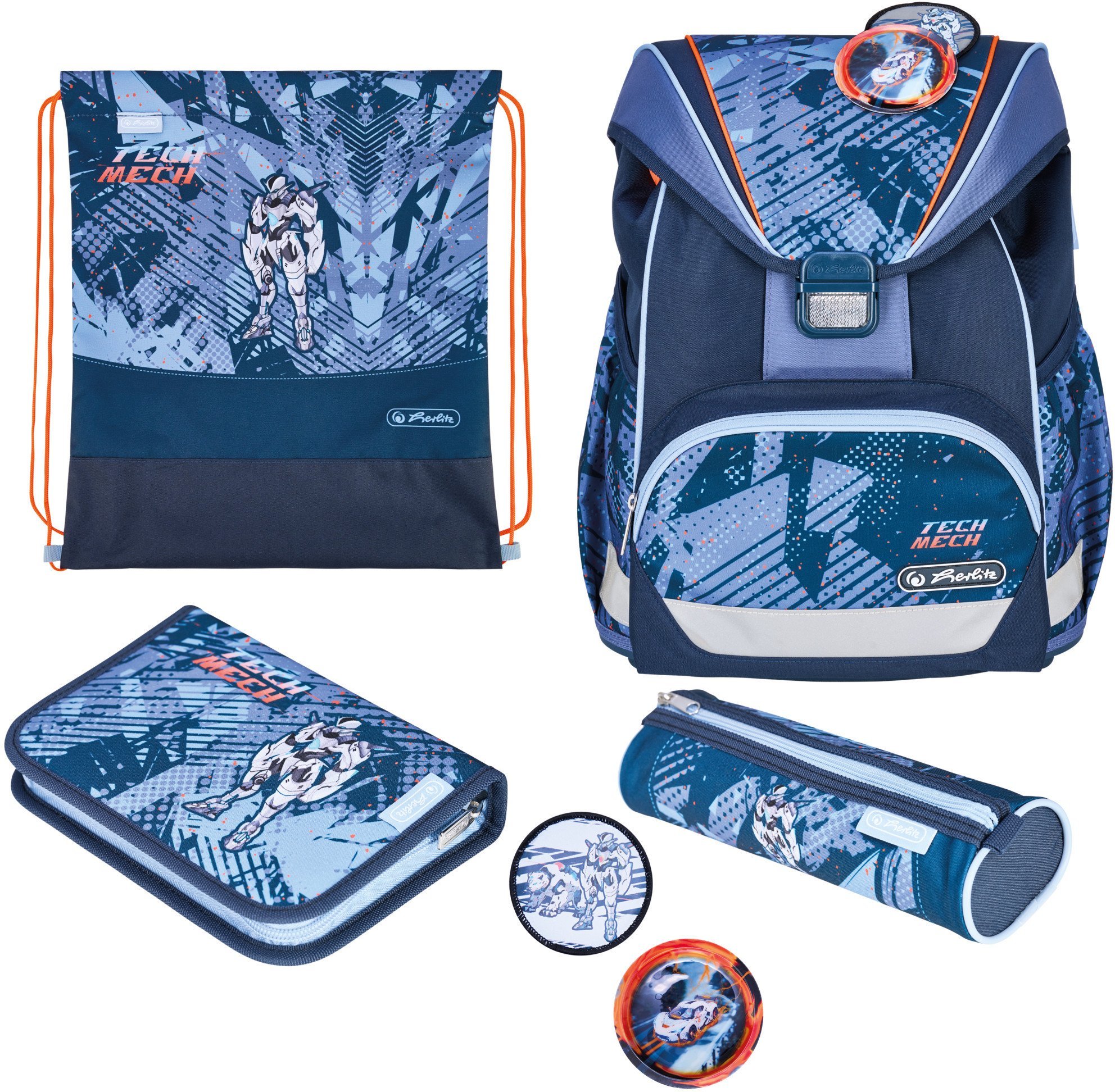 Herlitz Schulranzen UltraLight Plus TechMech