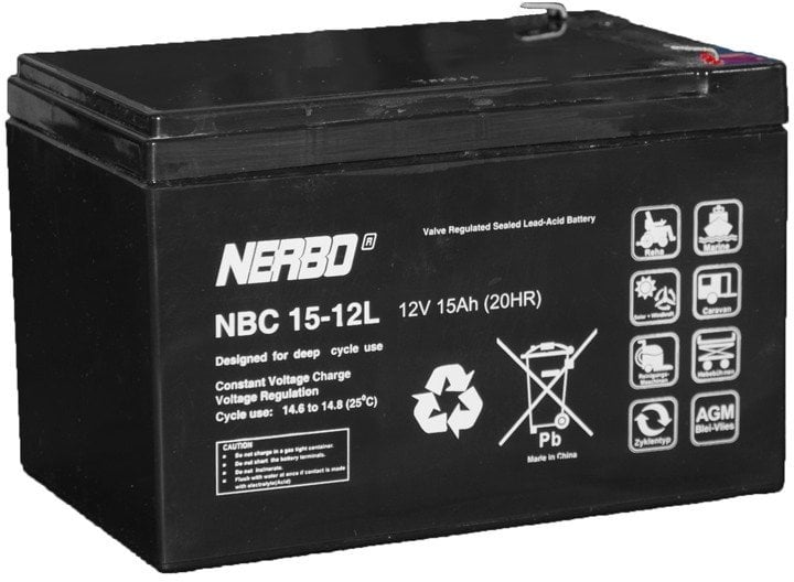 Akumulator NBC 15-12 12V15Ah F2