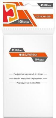 Rebel Koszulki Mini European 45x68 (100szt) (231982)