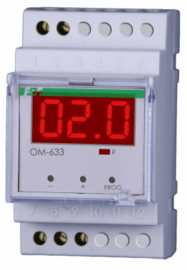 F&F Ograniczniki poboru mocy z funkcją przekaźnika napięciowego - OM-633