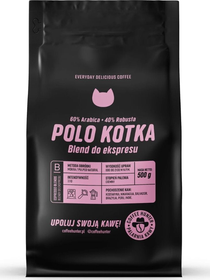 Kawa ziarnista Coffee Hunter Polo Kotka 1 kg