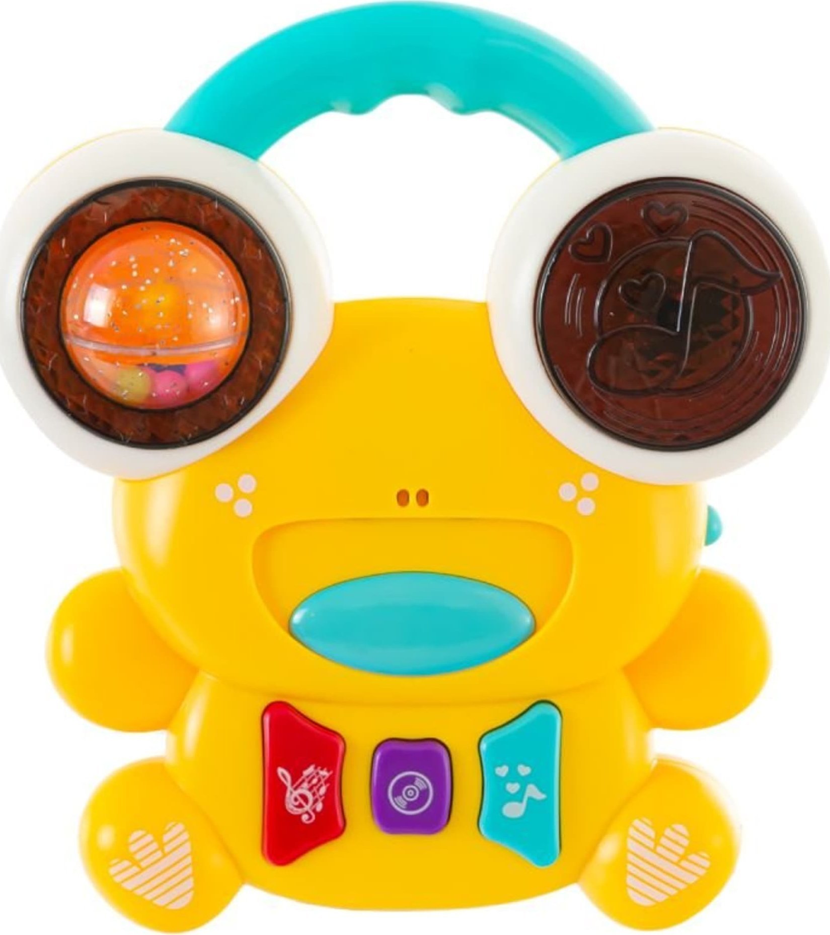 EUROBABY ZABAWKI Zabawka pianino żaba