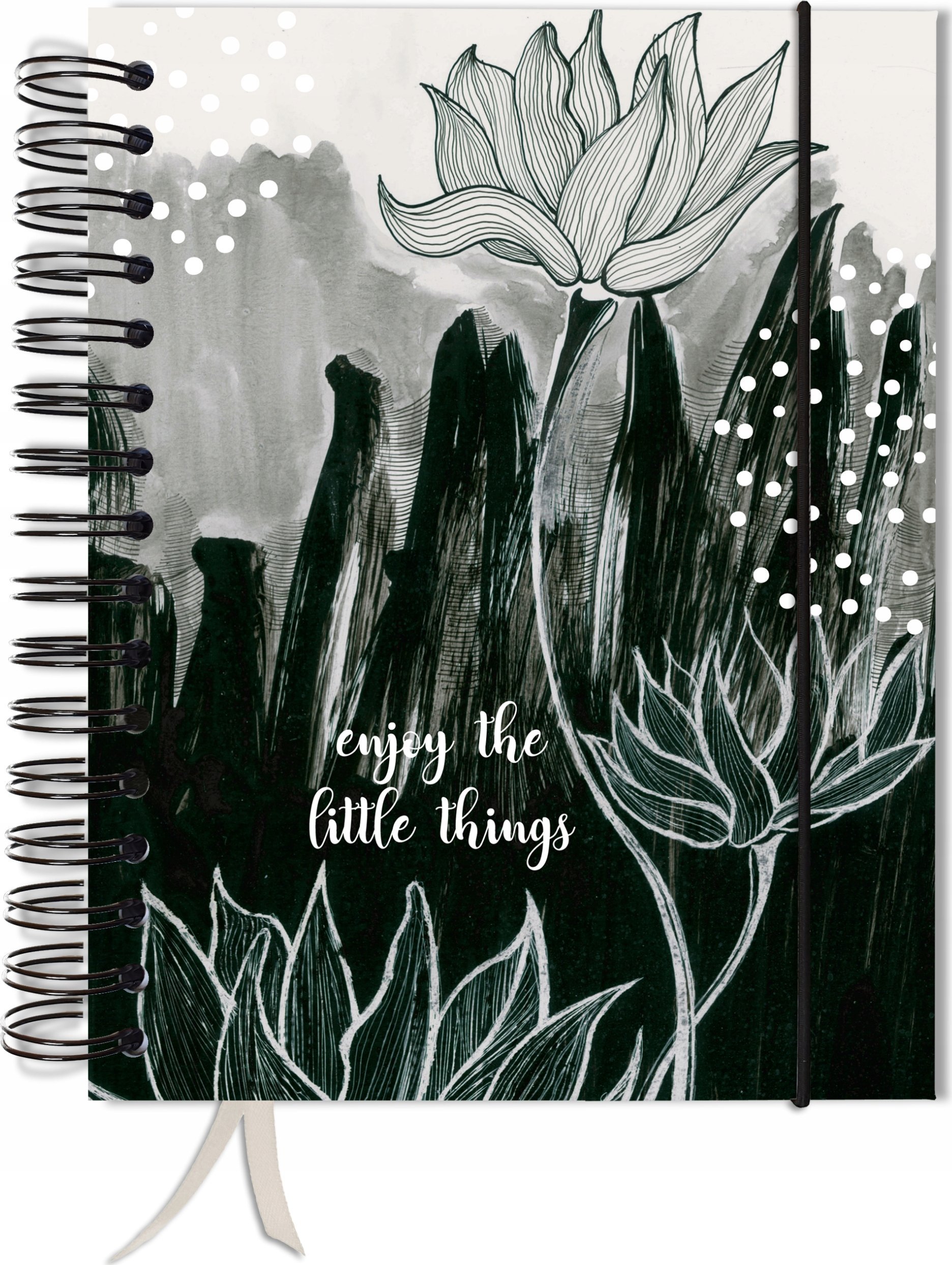 TadaPlanner Bullet journal 180 stron notatnik zeszyt w kropki A5+ notes