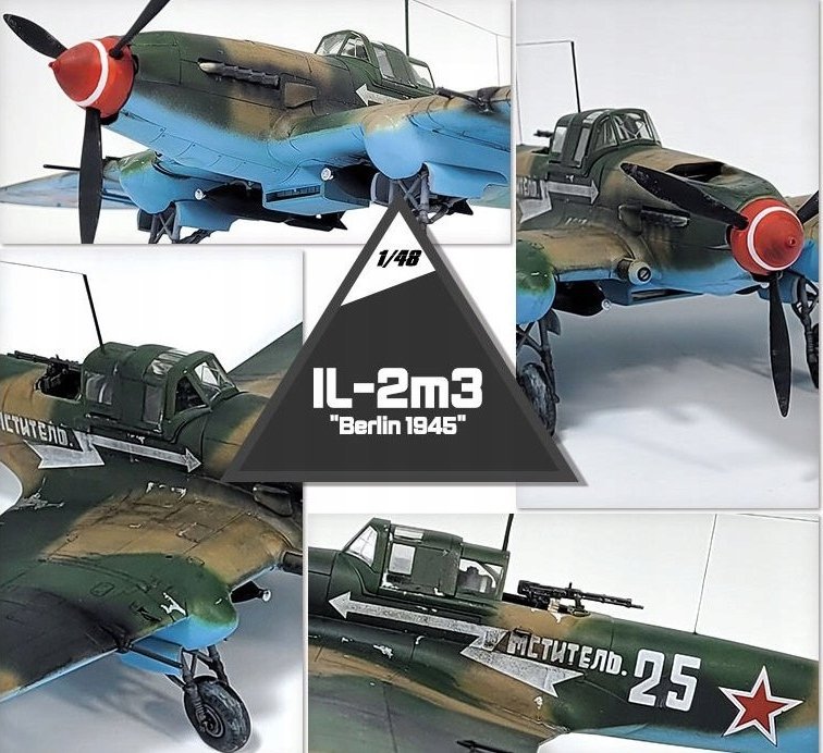 Academy Model plastikowy Il-2m3 Berlin 1945 1/48