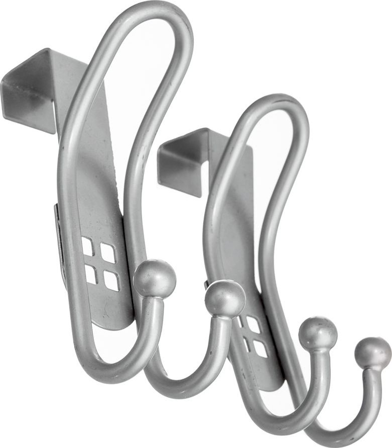 Orion Uchwyt 2-hakowy 3 cmcm srebrny 2szt. (Ori_834723)