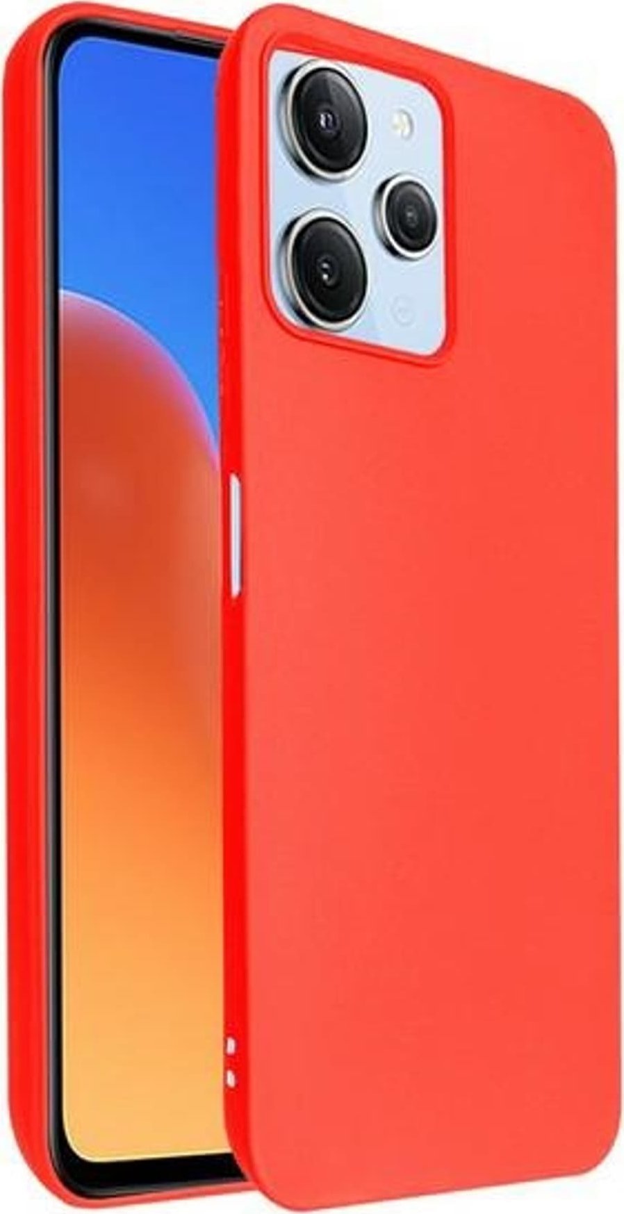 Beline Beline Etui Candy Xiaomi Redmi 12 czerwony/red