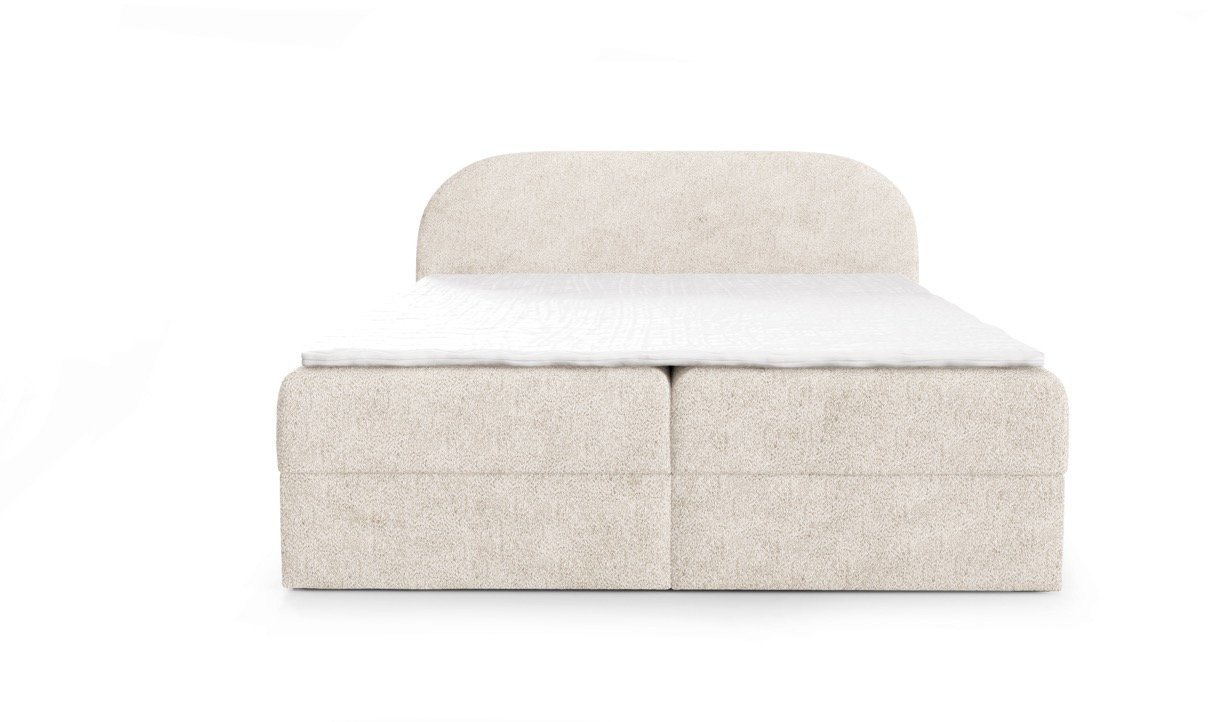 Łóżko kontynentalne Moon Box 140x200