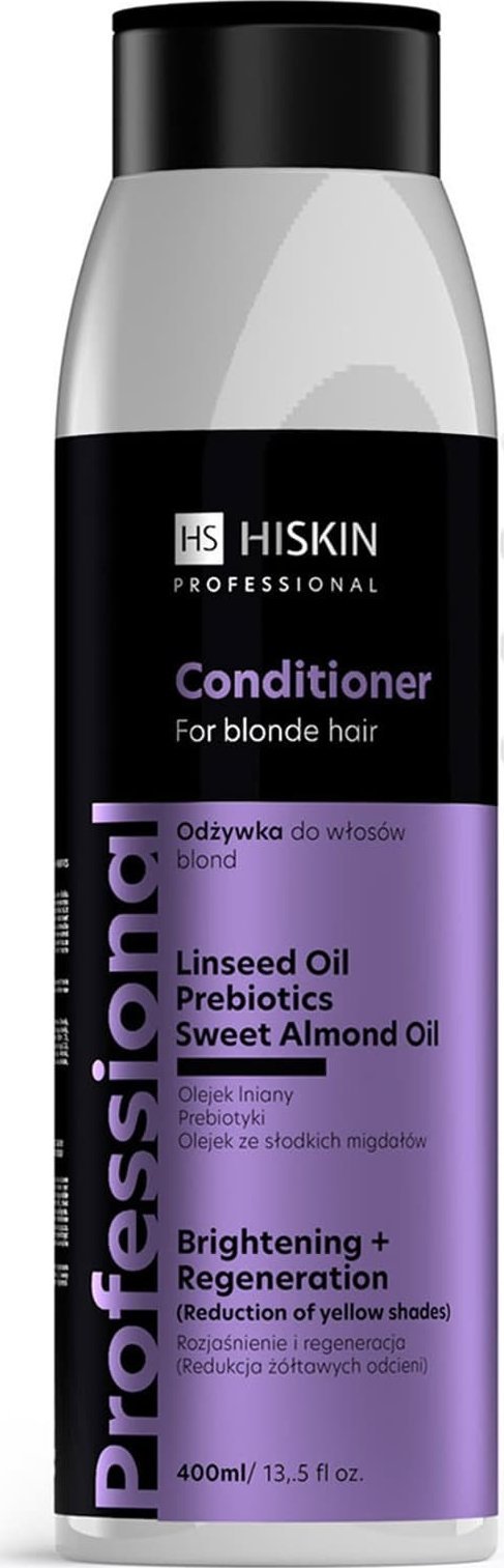 HiSkin HISKIN Professional Odżywka do włosów blond - rozjaśnienie i regeneracja 400 ml