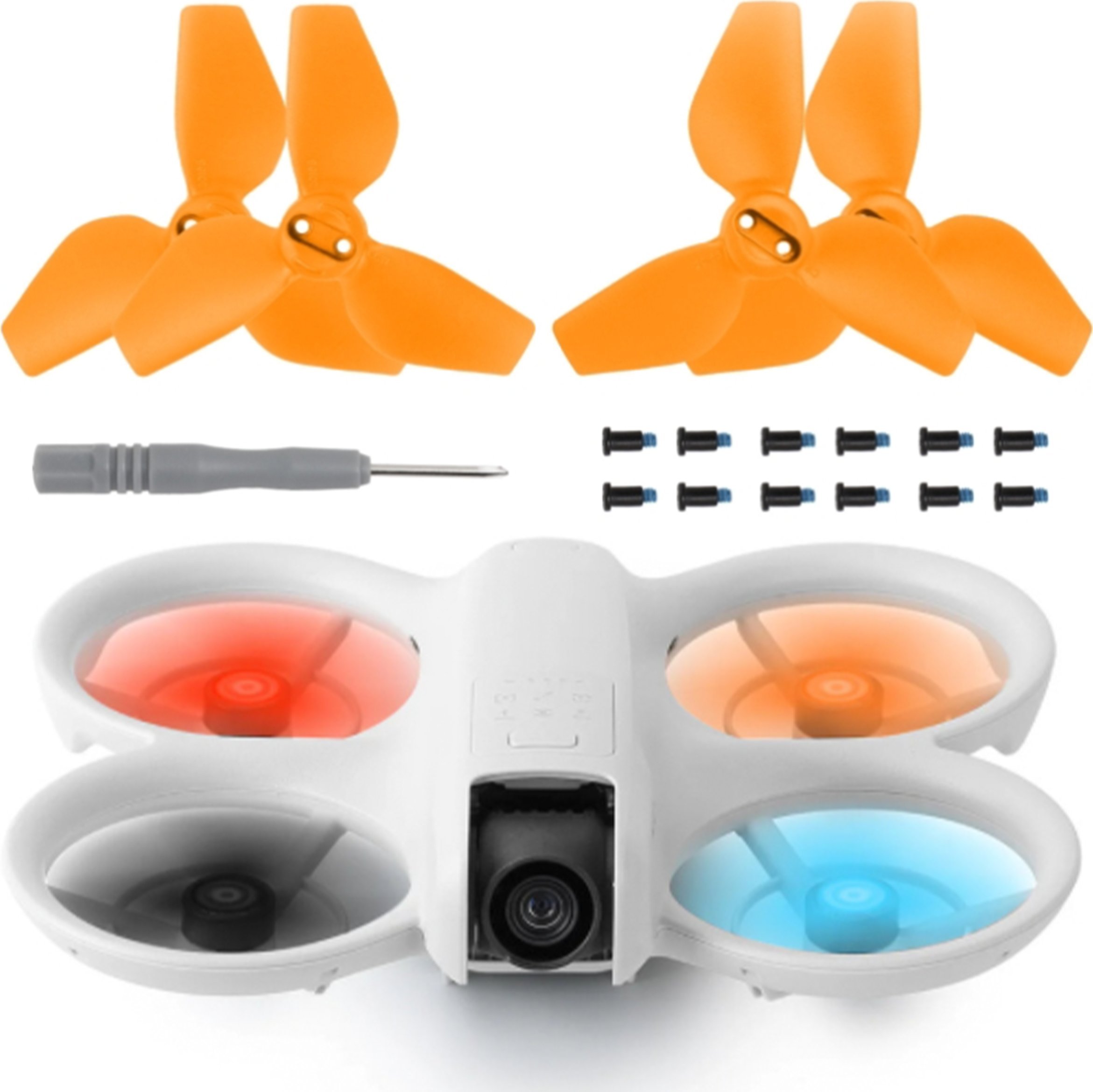 SunnyLife ŚMIGŁA DO DRONA DJI NEO ZESTAW 4 SZTUKI 2XCW + 2XCCW ORANGE - KOD 2016S