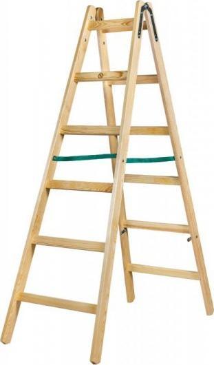 Braket DRABINA DREWNIANA BRAKET STANDARD 2X6 SZCZEBLI 182CM