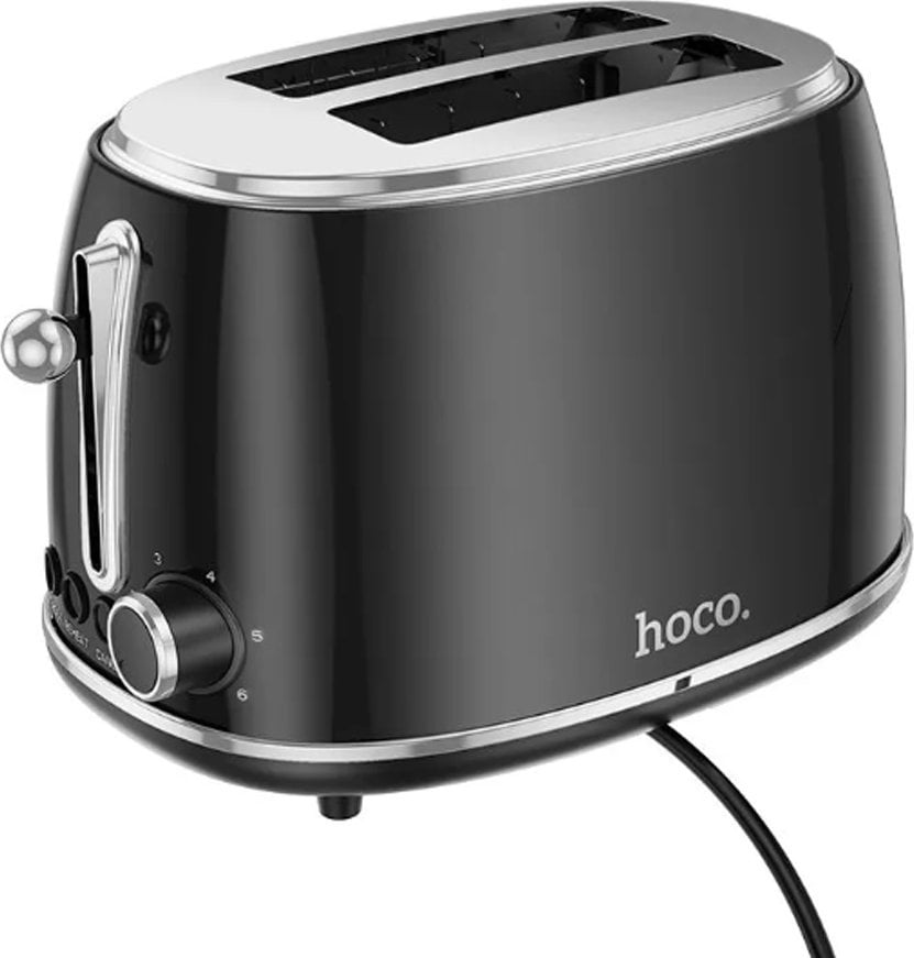 HOCO toster w stylu Retro 850W HE50 czarny
