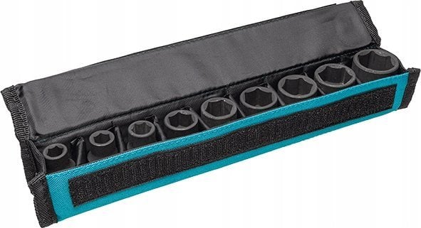 Makita MAKITA ZESTAW NASADEK UDAROWYCH 1/2" 9szt. 10-27mm >>>E-16617
