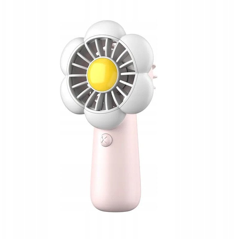 Wentylator / wiatrak przenośny LLD-F83F różowy