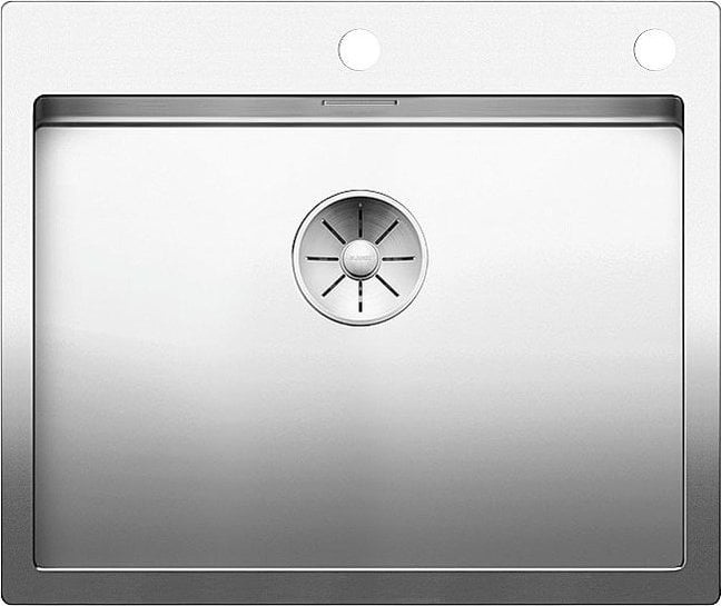 Zlewozmywak Blanco BLANCO CLARON 550-IF/A stal polerowana, korek auto., InFino, PushControl