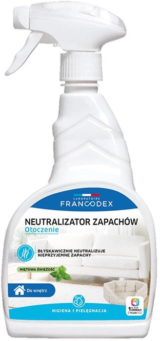 Francodex Otoczenie Neutralizator zapachów do wnętrz 750 ml