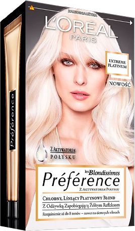 L’Oreal Paris Farba Recital Preference Extreme Platinium
