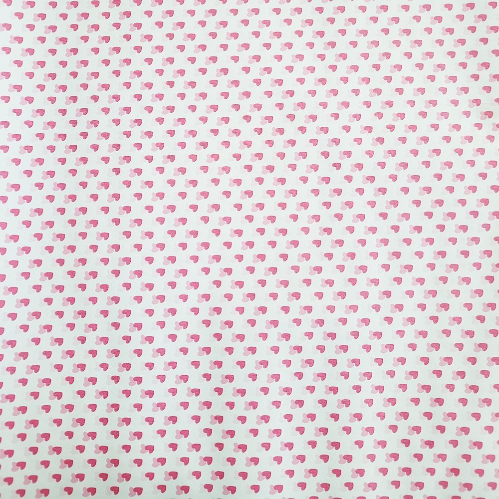 Papier serca walentynkowy do pakowania 57cmx2m 2m344