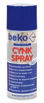 Beko Cynk w sprayu 400ml TecLine - 295 1 400