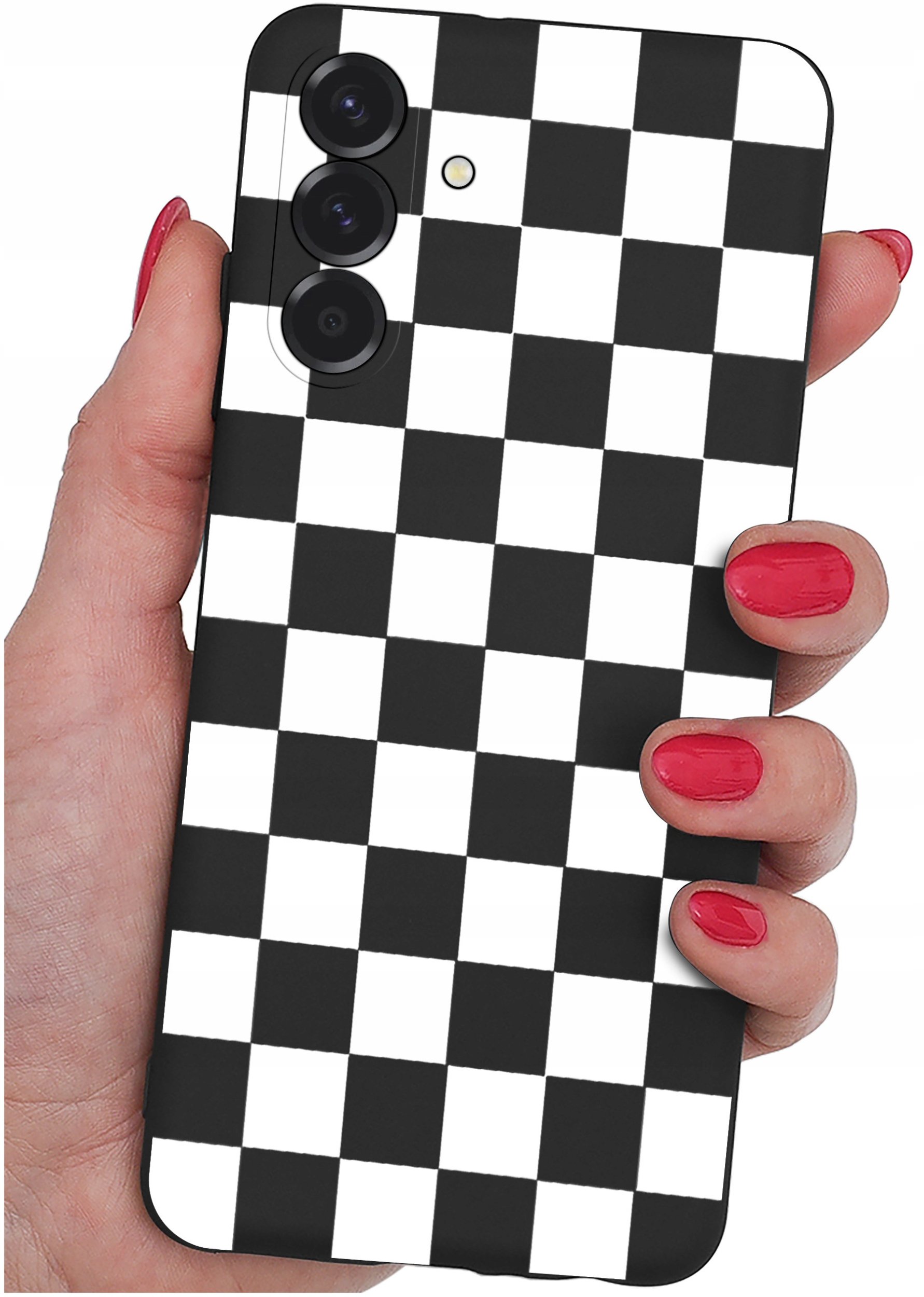 ETUI do Samsung A36 5G | WZORY | SILIKONOWE MATT CASE + SZKŁO 9H