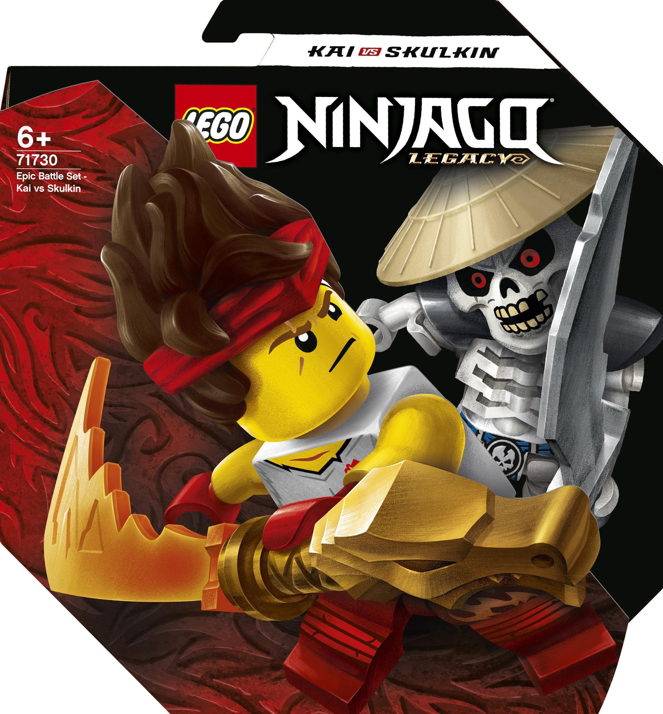 LEGO Ninjago Epicki zestaw bojowy - Kai kontra Szkielet (71730)