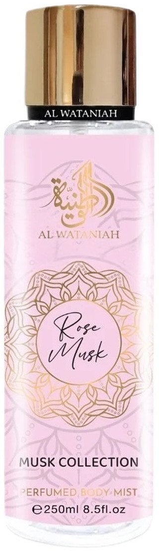 AL WATANIAH Musk Collection Rose Musk BODY MIST 250ml