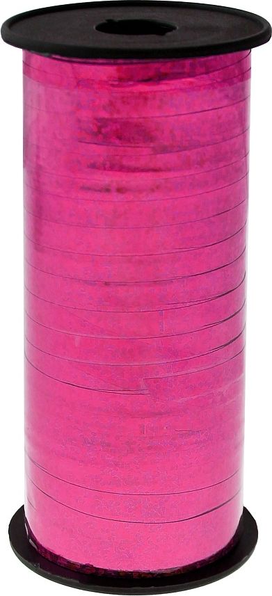 GoDan Wstążka różowa holograficzna, 92 m