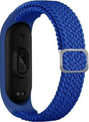 Beline Beline pasek Mi Band 3/4 Textile niebieski/sky blue