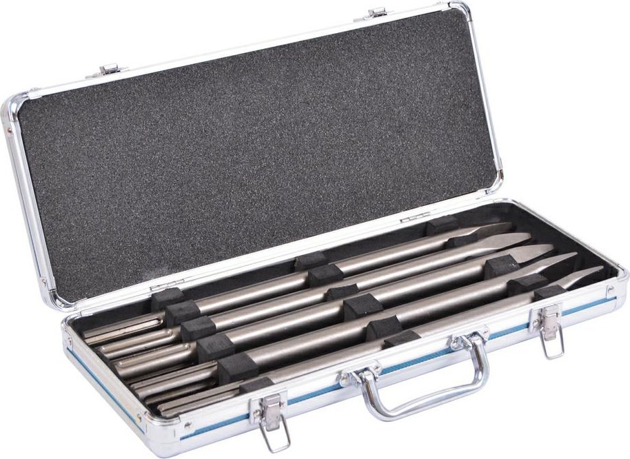 Makita MAKITA SDS MAX CHISEL SET 5 pcs. IN ALUMINUM SUITCASE