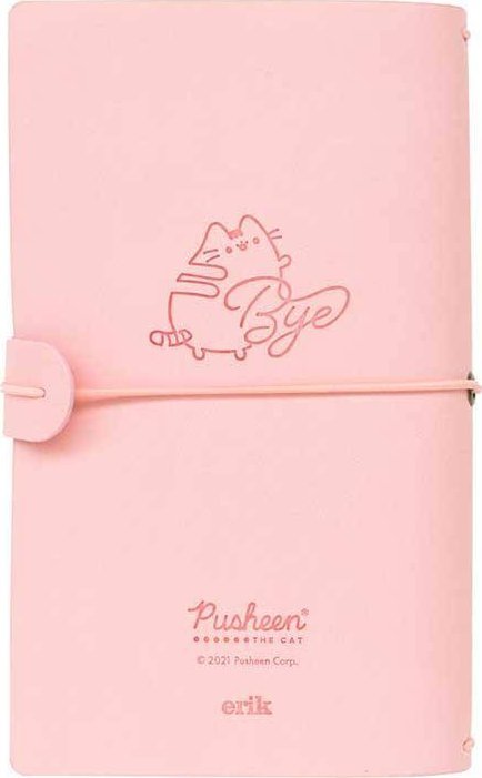 Pusheen Pusheen - Notatnik podróżny B6 (Różowy)