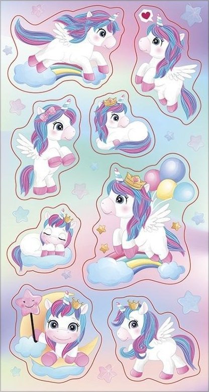 Ranok Naklejki Jednorożce