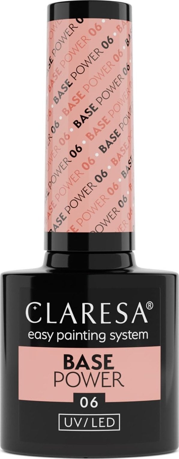 Claresa CLARESA Base Power Baza kauczukowa do paznokci UV/LED 06 5g
