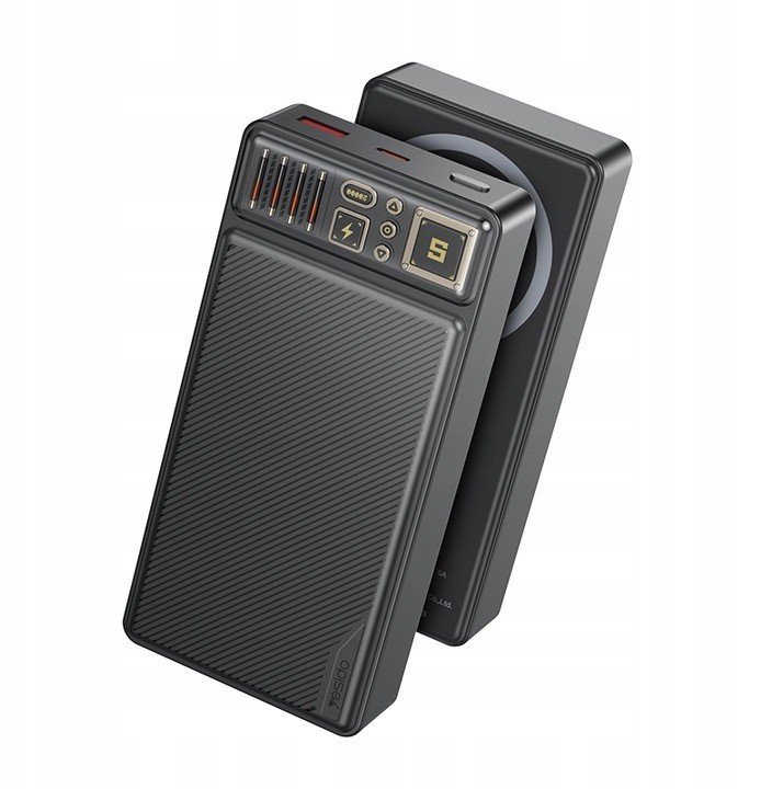 Yesido Magnetyczny Bezprzewodowy Powerbank 20000 mAh 15W Szybkie Ładowanie