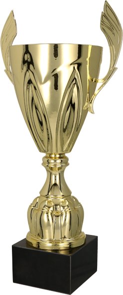 Victoria Sport Puchar plastikowy złoty - PIŁKA NOŻNA