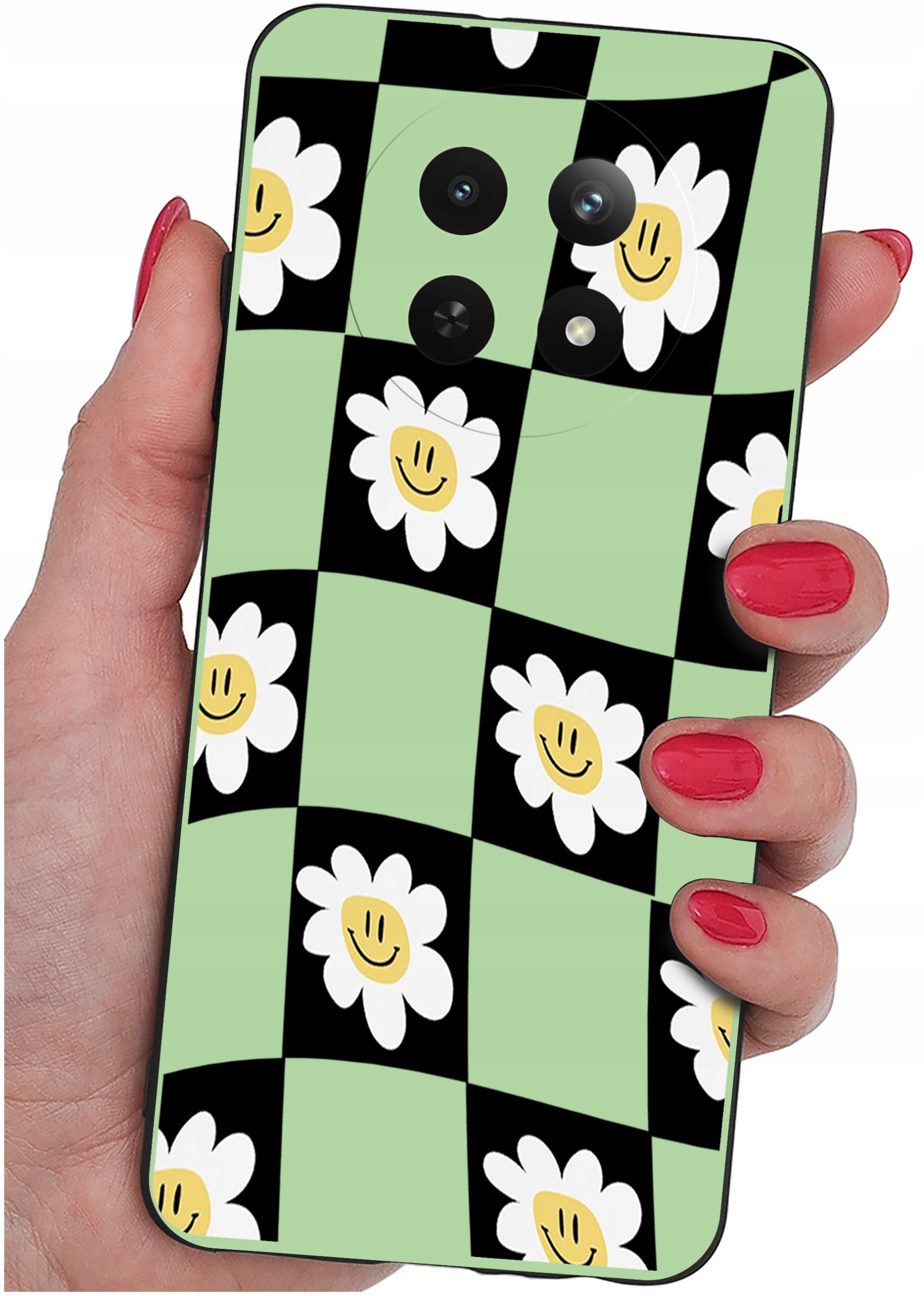 Etui do Realme 12 5G | 12x 5G WZORY |SILIKONOWE MATT CASE + SZKŁO 9H