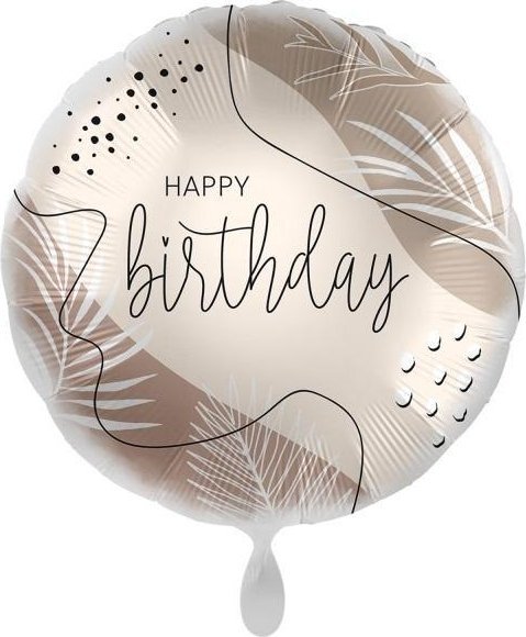 Balon foliowy Happy Birthday 45cm