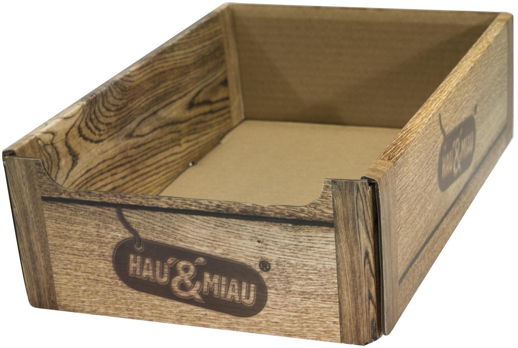 Hau&Miau SKRZYNKA Z TEKTURY z nadrukiem