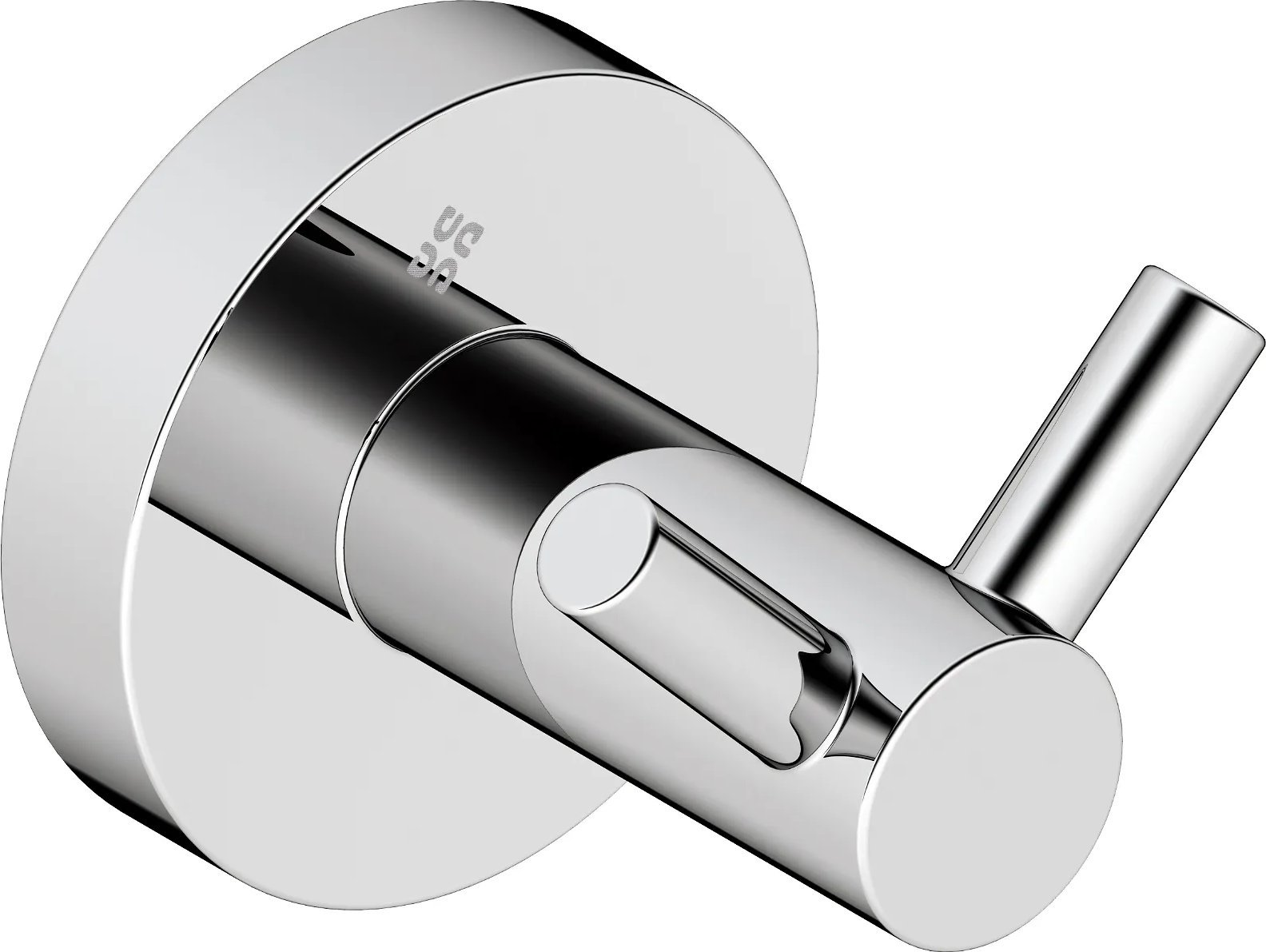 Deante Uchwyt 2-hakowy 5 cmcm srebrny (ADJ 0121)