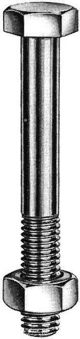 neutralna linia produktów Sruby budowl. z nakretka galwanicznie ocynkowane M16x480, opakowanie handlowe, z CE