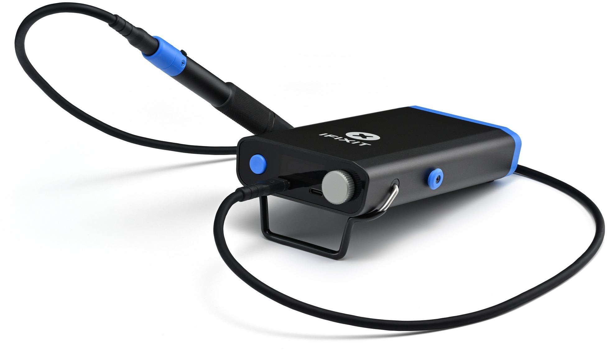 Fixhub Power Series Tragbare Lötstation(schwarz/blau, 100 Watt, USB-C, Powerstation)