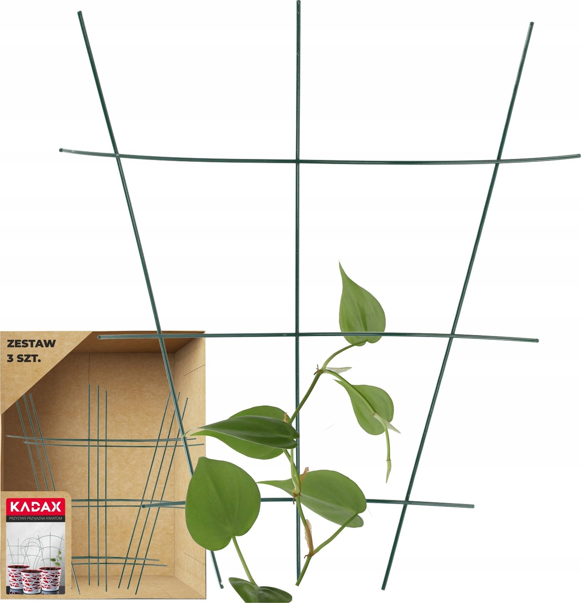Kadax Podpora Drabinka Doniczkowa Do Kwiatów Roślin 3szt
